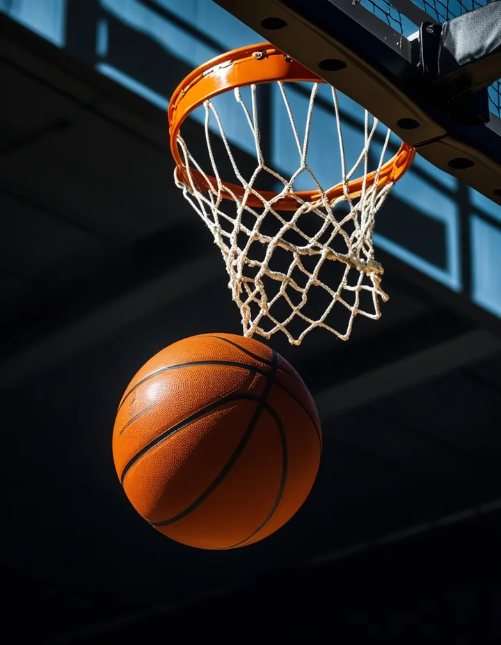 Top Crypto Betting Sites: A basketball drops through the net A basketball drops through the net