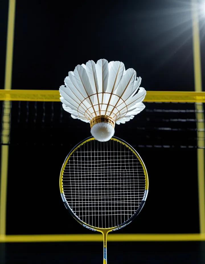 Top Crypto Betting Sites: A shuttlecock caught in mid-air above the net A shuttlecock caught in mid-air above the net