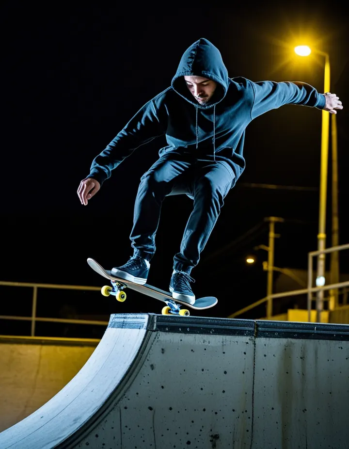 Top Crypto Betting Sites: A skateboarder flies over a ramp at night A skateboarder flies over a ramp at night