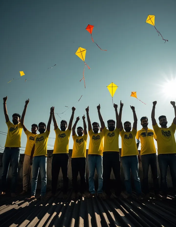 Top Crypto Betting Sites: Fans cheer from a crowded rooftop in Dhaka with kites in the sky Fans cheer from a crowded rooftop in Dhaka with kites in the sky